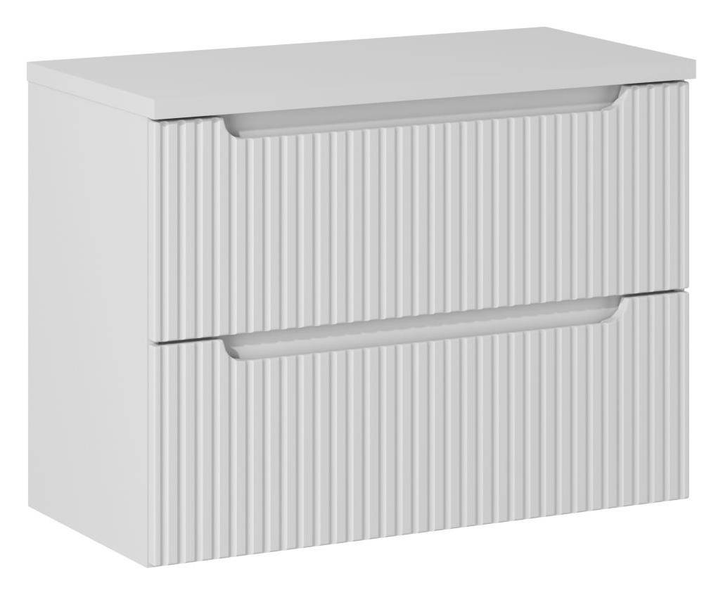 Skrinka do kúpeľne NOVA WHITE 82-80-2S B