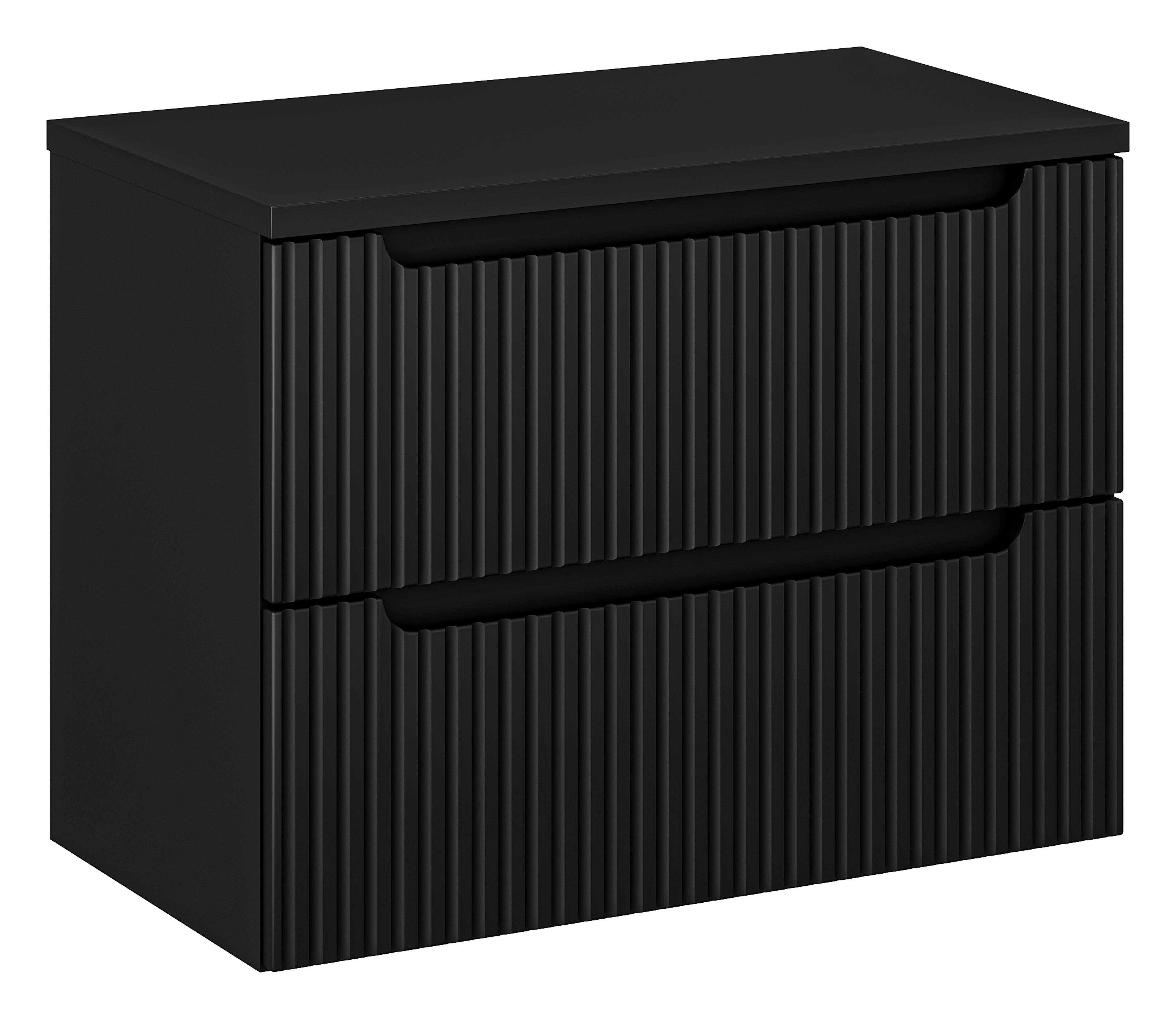 Skrinka do kúpeľne NOVA BLACK 82-80-2S A