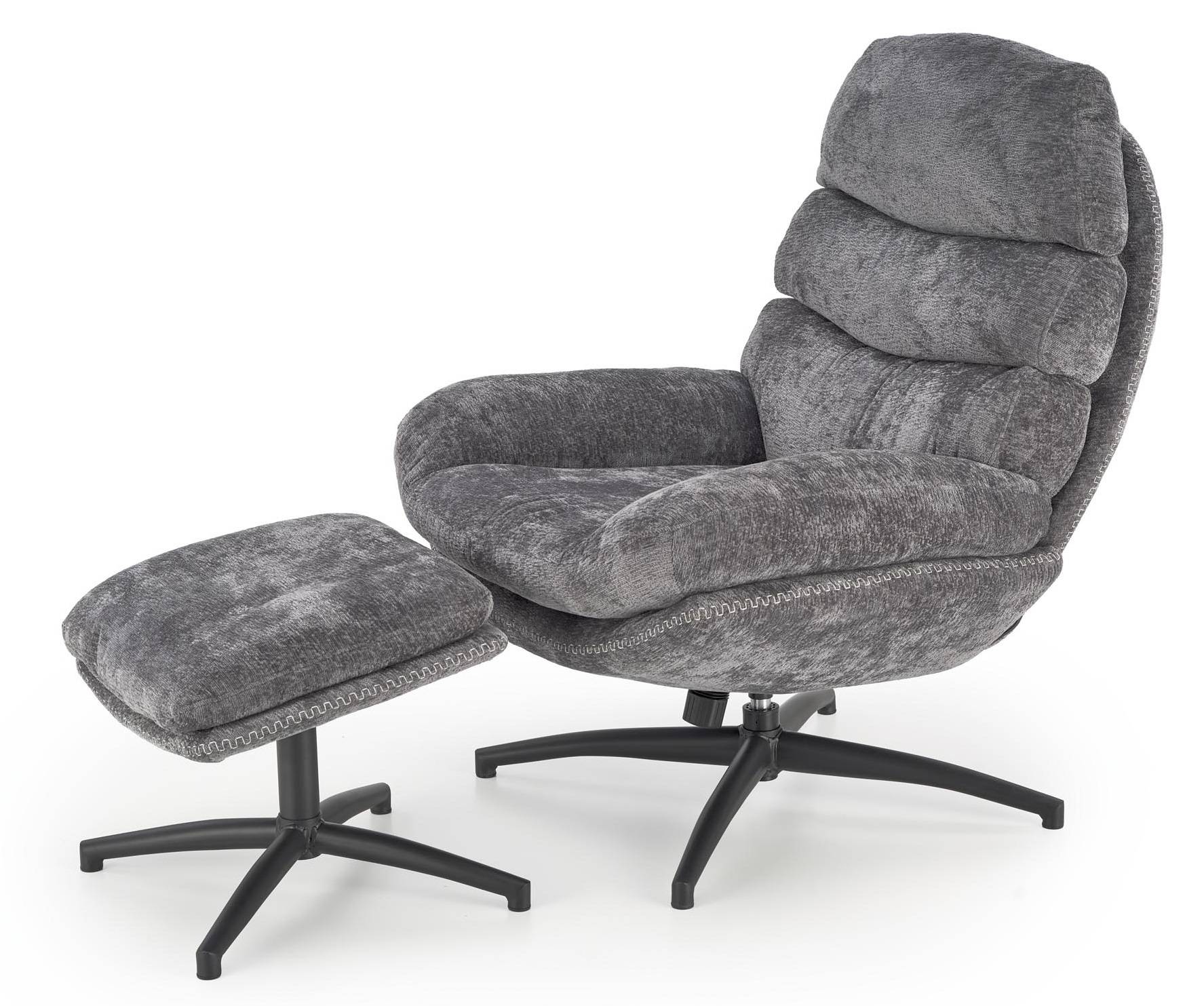 Relaxačné kreslo s taburetkou DARIO