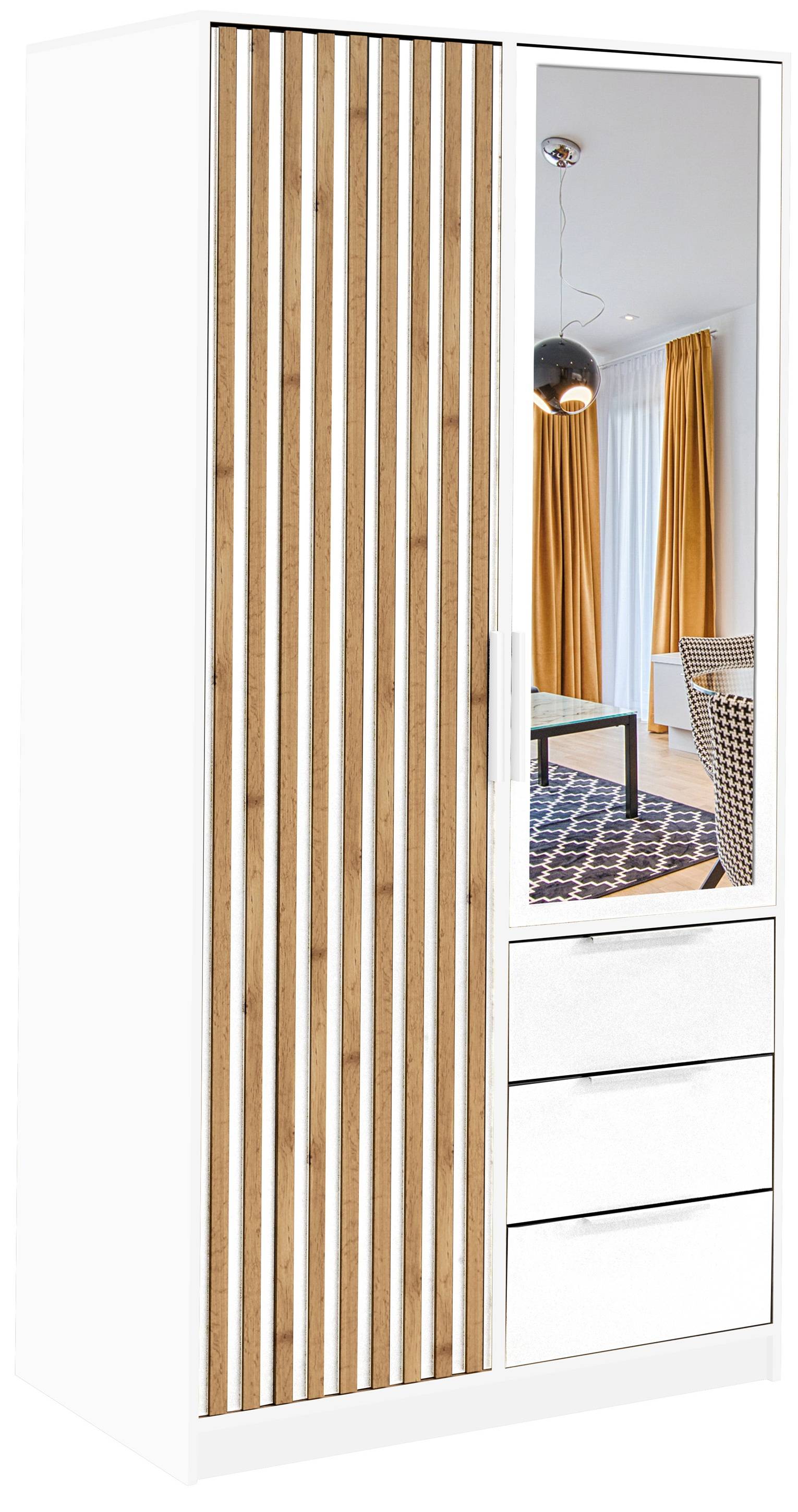 Skriňa do spálne BALI LUX D2