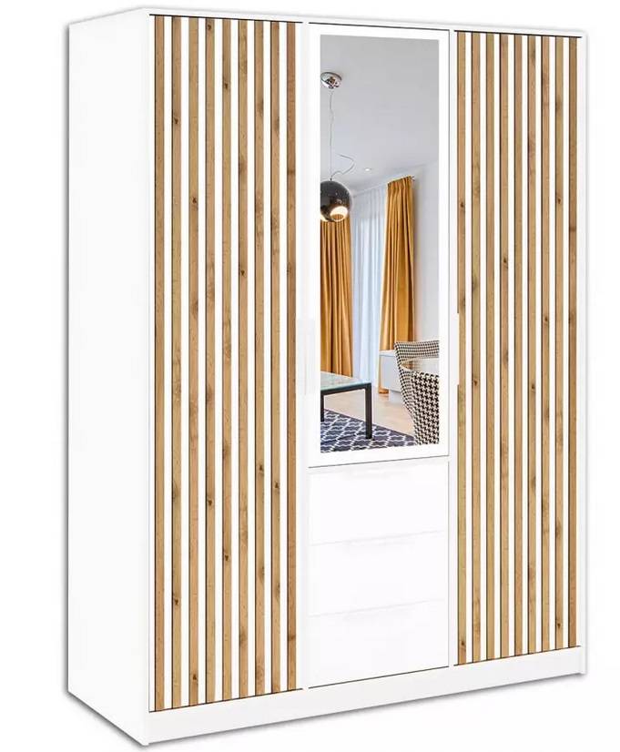 Skriňa do spálne BALI LUX D3