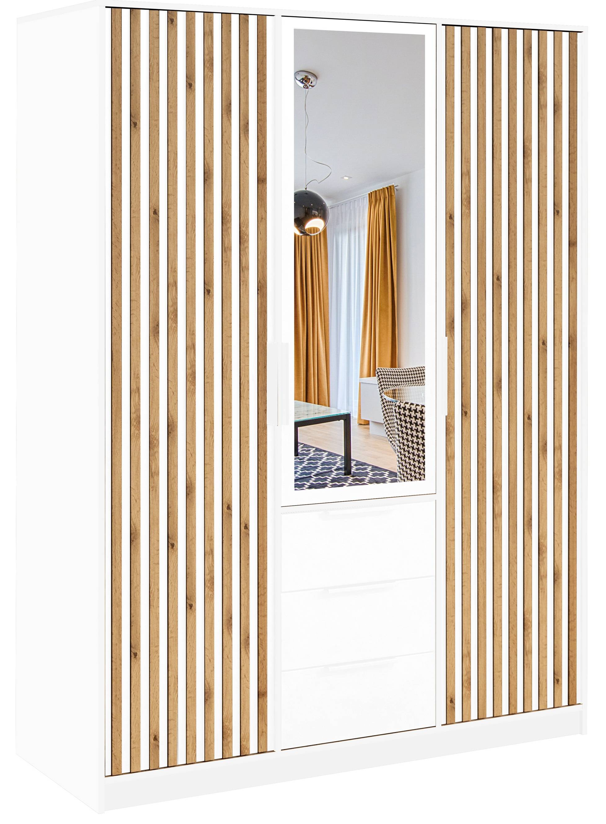 Skriňa do spálne BALI LUX D3