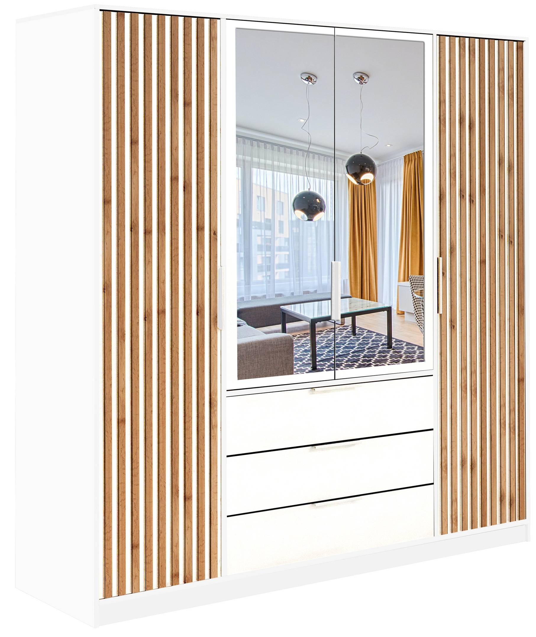 Skriňa do spálne BALI LUX D4