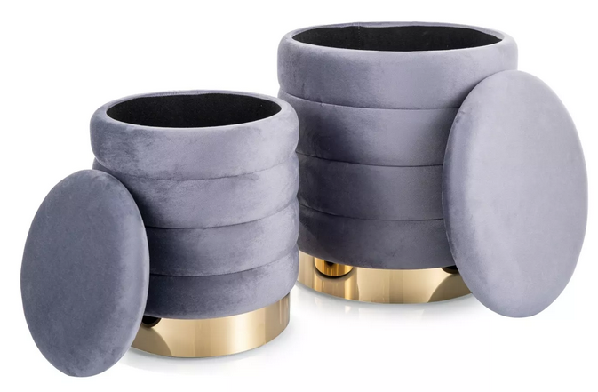 Taburetka BRITTA VELVET
