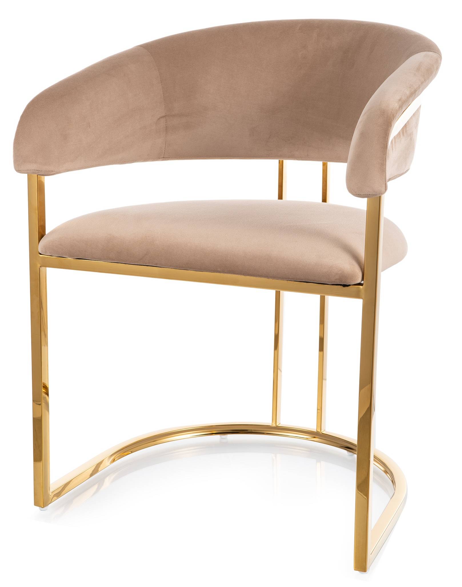 Jedálenská stolička TULIPE VELVET