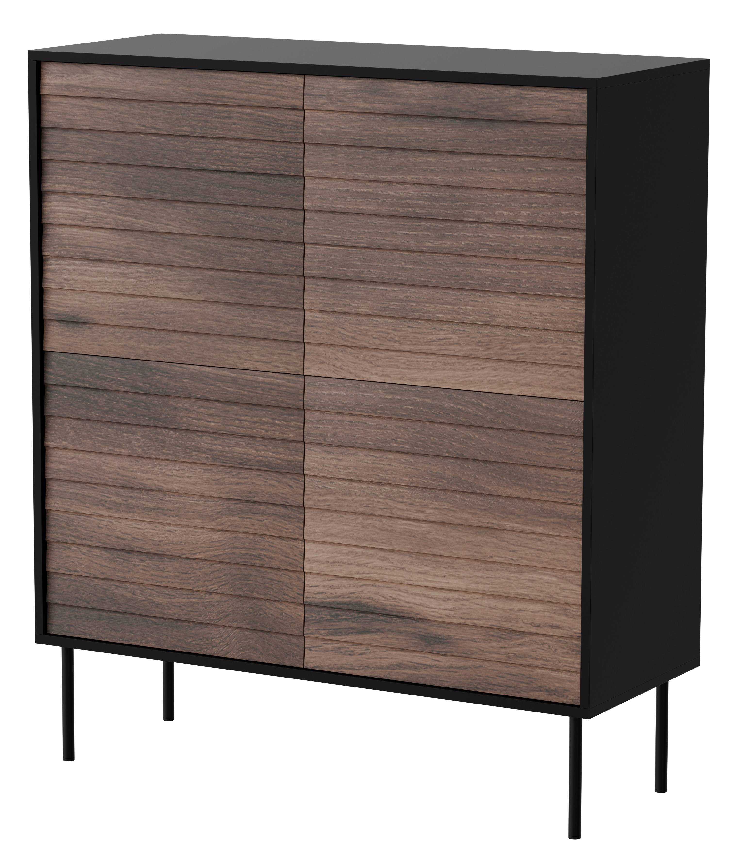 Dizajnová komoda CORTINA 100 4D