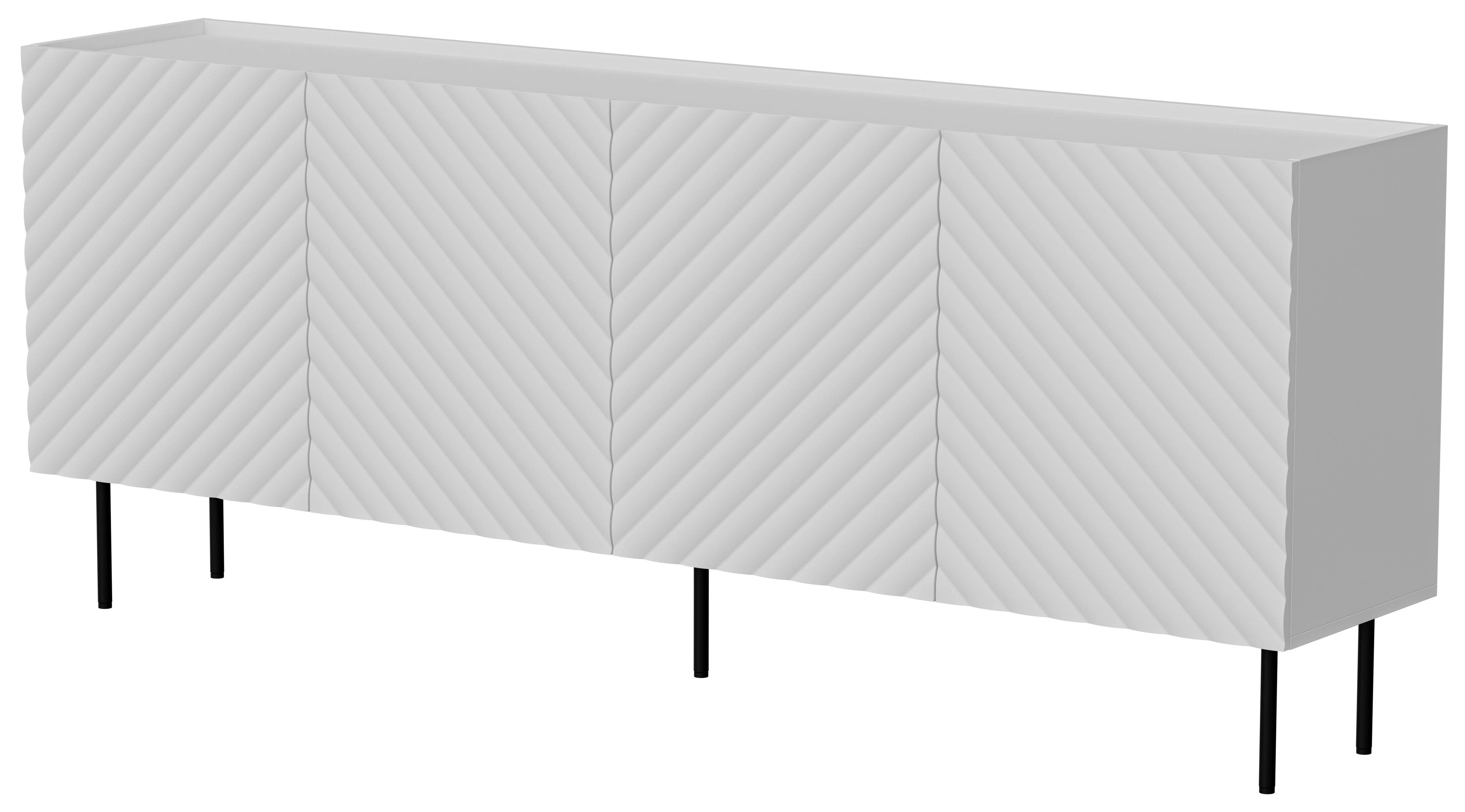 Dizajnová komoda LUCCA 200 4D