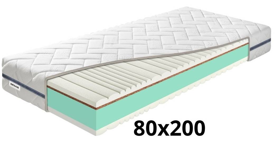 Ortopedický matrac Benab KING BIO NATURAL 23 LONGLIFE