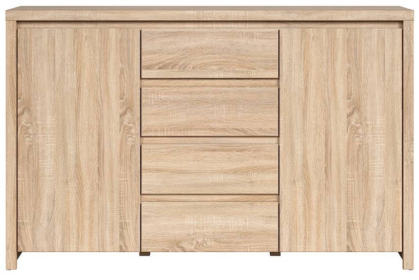 Komoda do spálne KASPIAN KOM2D4S