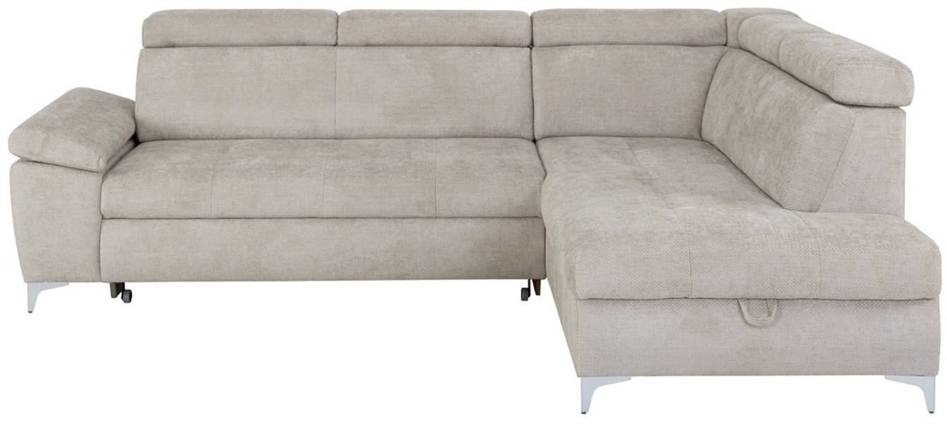 Rohová rozkladacia sedačka RAUL P 2F.RECBK