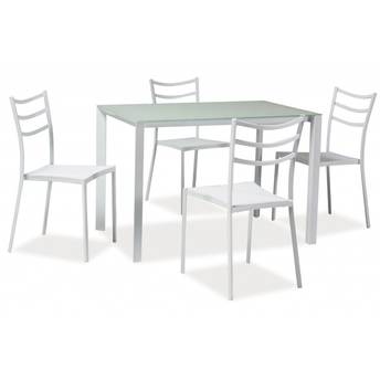 Jedálenský stôl KENDO OLD (stôl + 4 stoličky)