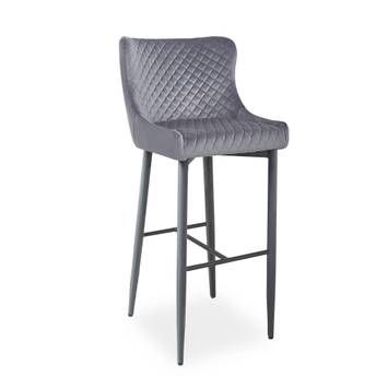 Barová stolička COLIN B Velvet H-1