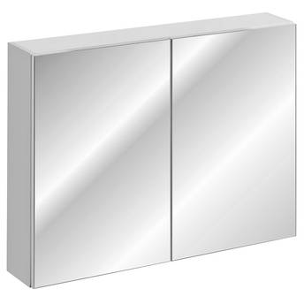 Kúpeľňové zrkadlo LEONARDO WHITE 84-90-B-2D