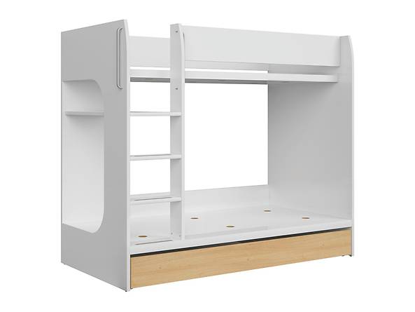 Detská poschodová posteľ NANDU LOZ1S/90P